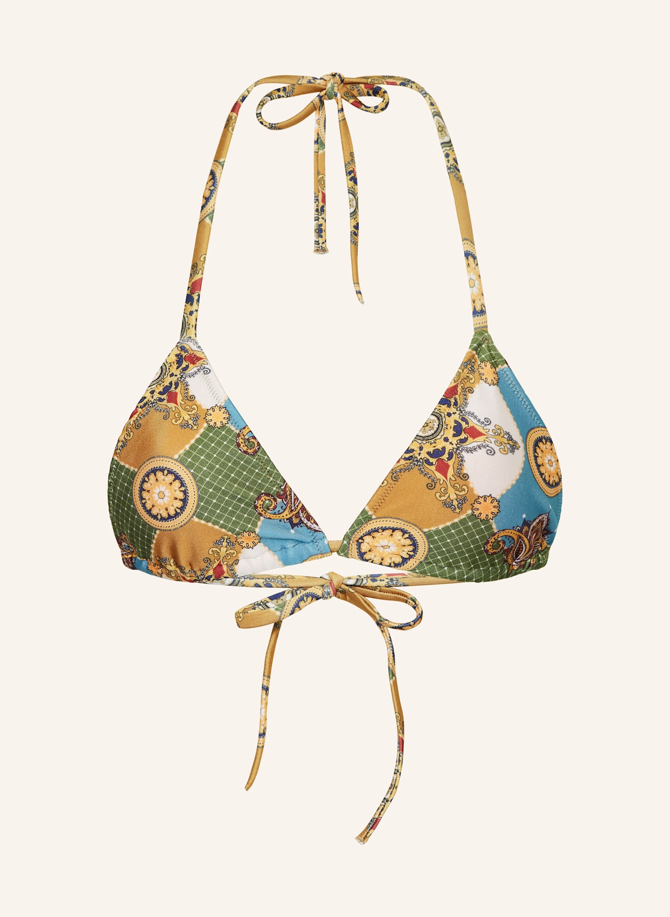 Треугольный верх бикини Далия Janthee, мультиколор 
Треугольный верх бикини Далия Janthee, мультиколор