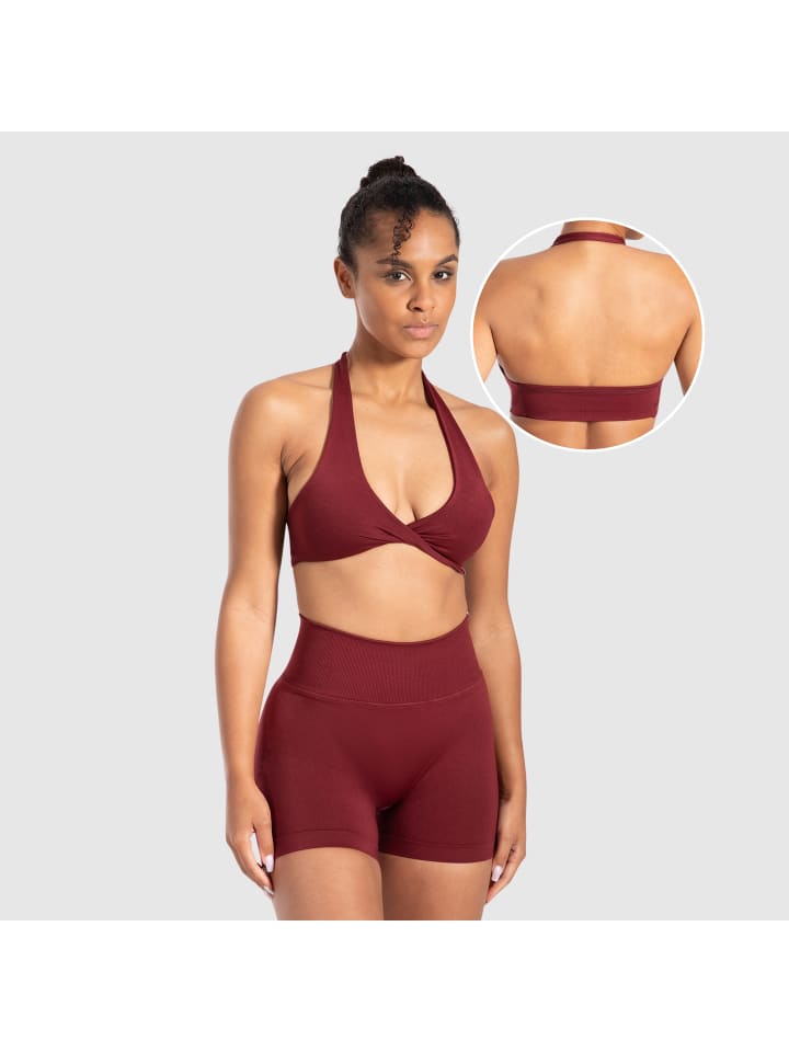 SMILODOX Спортивный бюстгальтер Myrah Twisted в цвете Bordeaux
SMILODOX Спортивный бюстгальтер Myrah Twisted в цвете Bordeaux