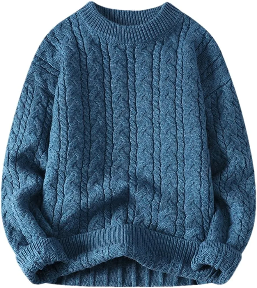 Мужской свитер зимний/осенний белый casual с круглым вырезом Fnfmrfmr
Мужской свитер зимний/осенний белый casual с круглым вырезом Fnfmrfmr