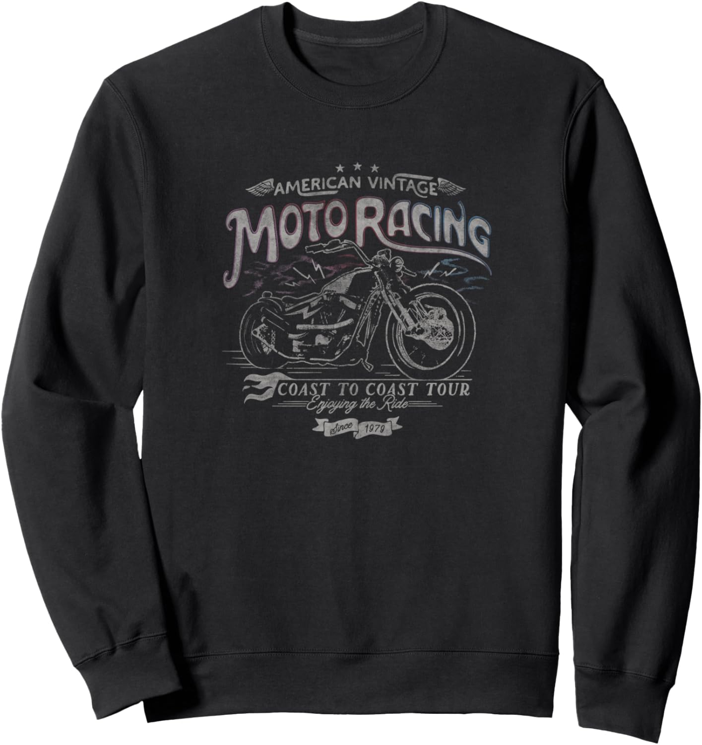 Американская винтажная толстовка с символикой мотокросса Coast To Coast Tour Trendy Apparel, черный
Американская винтажная толстовка с символикой мотокросса Coast To Coast Tour Trendy Apparel, черный