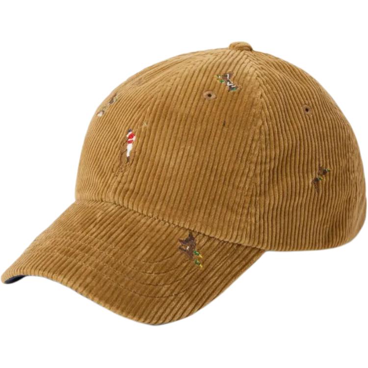 Бейсболка из вельвета Polo Ralph Lauren, коричневый
Бейсболка из вельвета Polo Ralph Lauren, коричневый