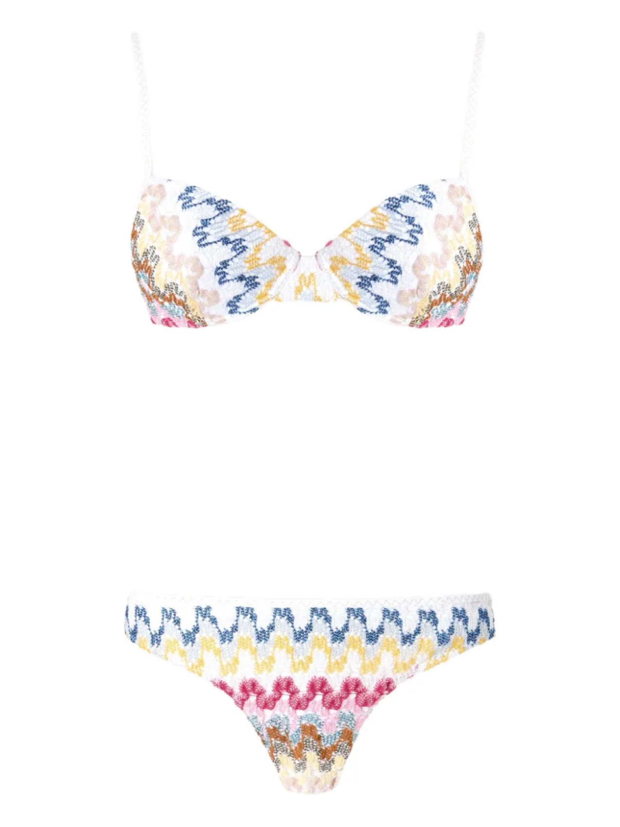 Вязаное бикини Missoni, белый
Вязаное бикини Missoni, белый