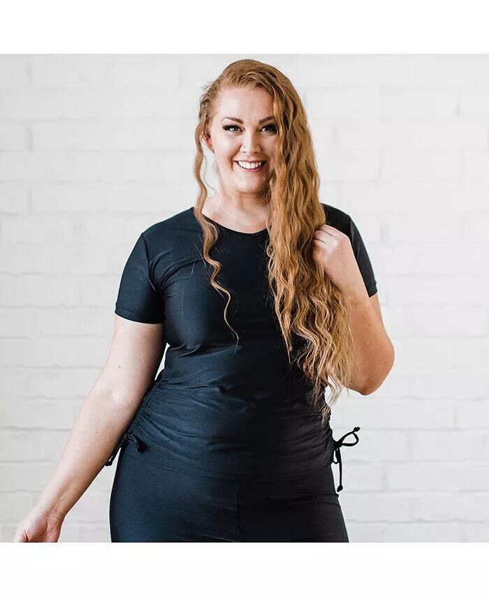 Плавательный топ Adele больших размеров Calypsa, черный
Плавательный топ Adele больших размеров Calypsa, черный