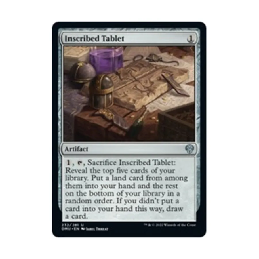 CCG Табличка с надписью (U), MTG - Dominaria United
CCG Табличка с надписью (U), MTG - Dominaria United