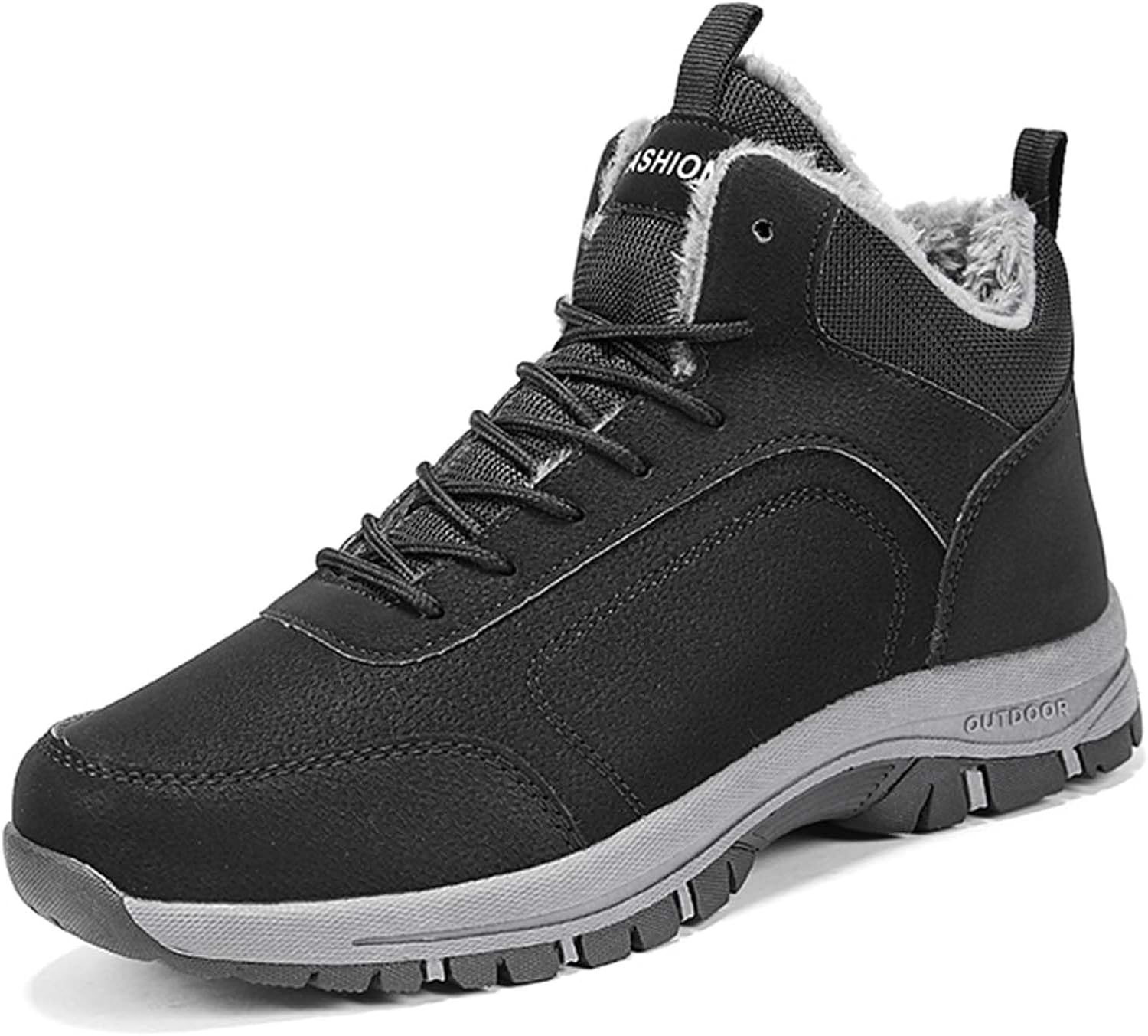 Мужские зимние ботинки с утеплителем из плюша, теплые походные ботинки, водонепроницаемые высокие ботинки для бездорожья и альпинизма, холодостойкая обувь для прогулок и активного отдыха Generic, черный
Мужские зимние ботинки с утеплителем из плюша, теплые походные ботинки, водонепроницаемые высокие ботинки для бездорожья и альпинизма, холодостойкая обувь для прогулок и активного отдыха Generic, черный
