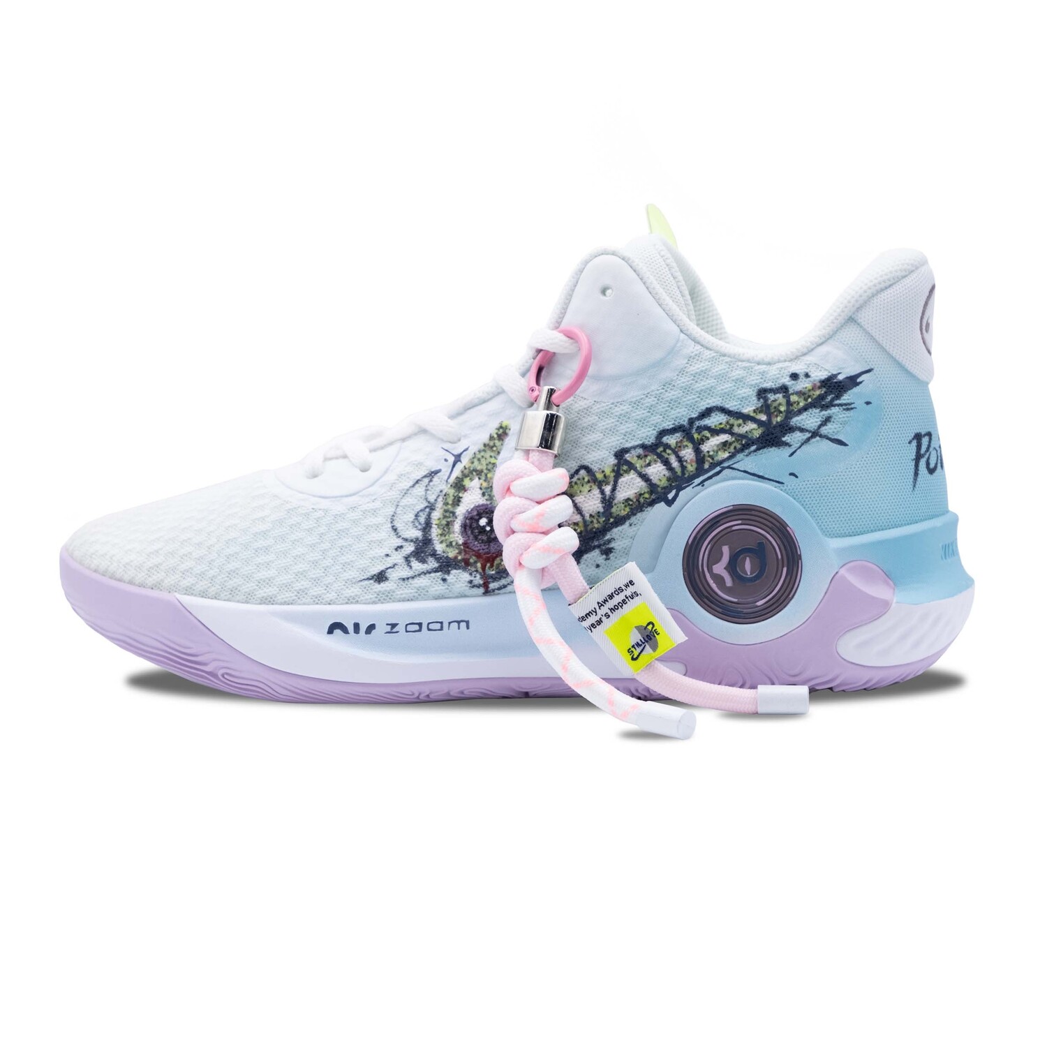Кроссовки Nike KD Trey 5 IX Vintage Basketball Shoes Unisex Mid-top White/Virtual Blue/Prism Purple, розовый
Кроссовки Nike KD Trey 5 IX Vintage Basketball Shoes Unisex Mid-top White/Virtual Blue/Prism Purple, розовый