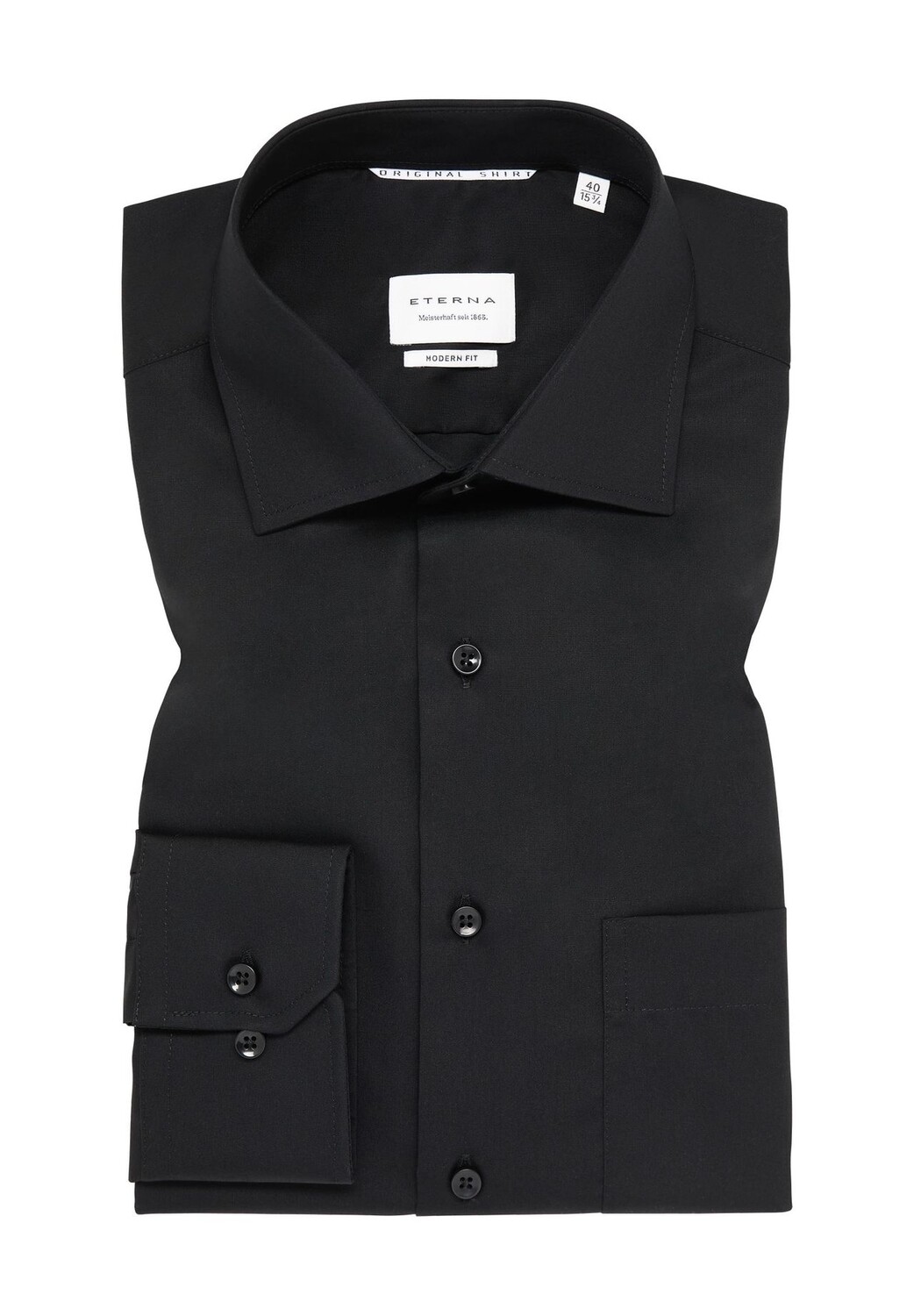 Деловая рубашка Original Shirt, современный крой, нагрудный карман, мужская ETERNA, цвет 39 Schwarz
Деловая рубашка Original Shirt, современный крой, нагрудный карман, мужская ETERNA, цвет 39 Schwarz