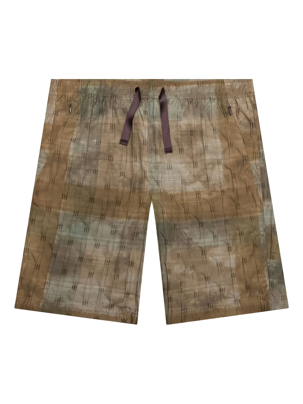 Шорты с принтом WU Needles, коричневый
Шорты с принтом WU Needles, коричневый