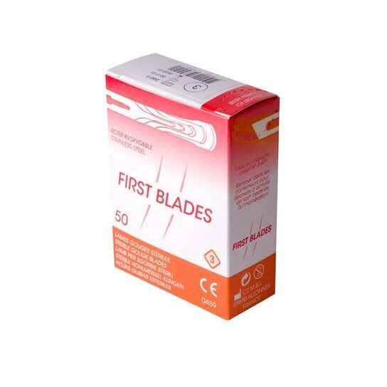 Лезвие долота № 3 / 50 шт. FIRST BLADES
Лезвие долота № 3 / 50 шт. FIRST BLADES