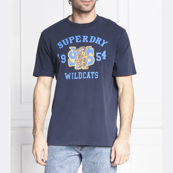 Футболка стандартного кроя Superdry, синий
Футболка стандартного кроя Superdry, синий
