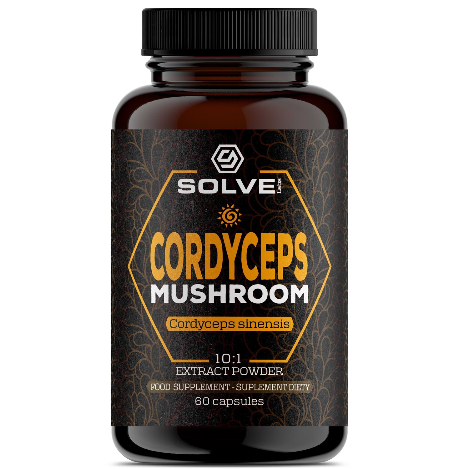 Бад с экстрактами грибов 10:1 Solve Labs Cordyceps, 60 капсул/1 упаковка 
Бад с экстрактами грибов 10:1 Solve Labs Cordyceps, 60 капсул/1 упаковка