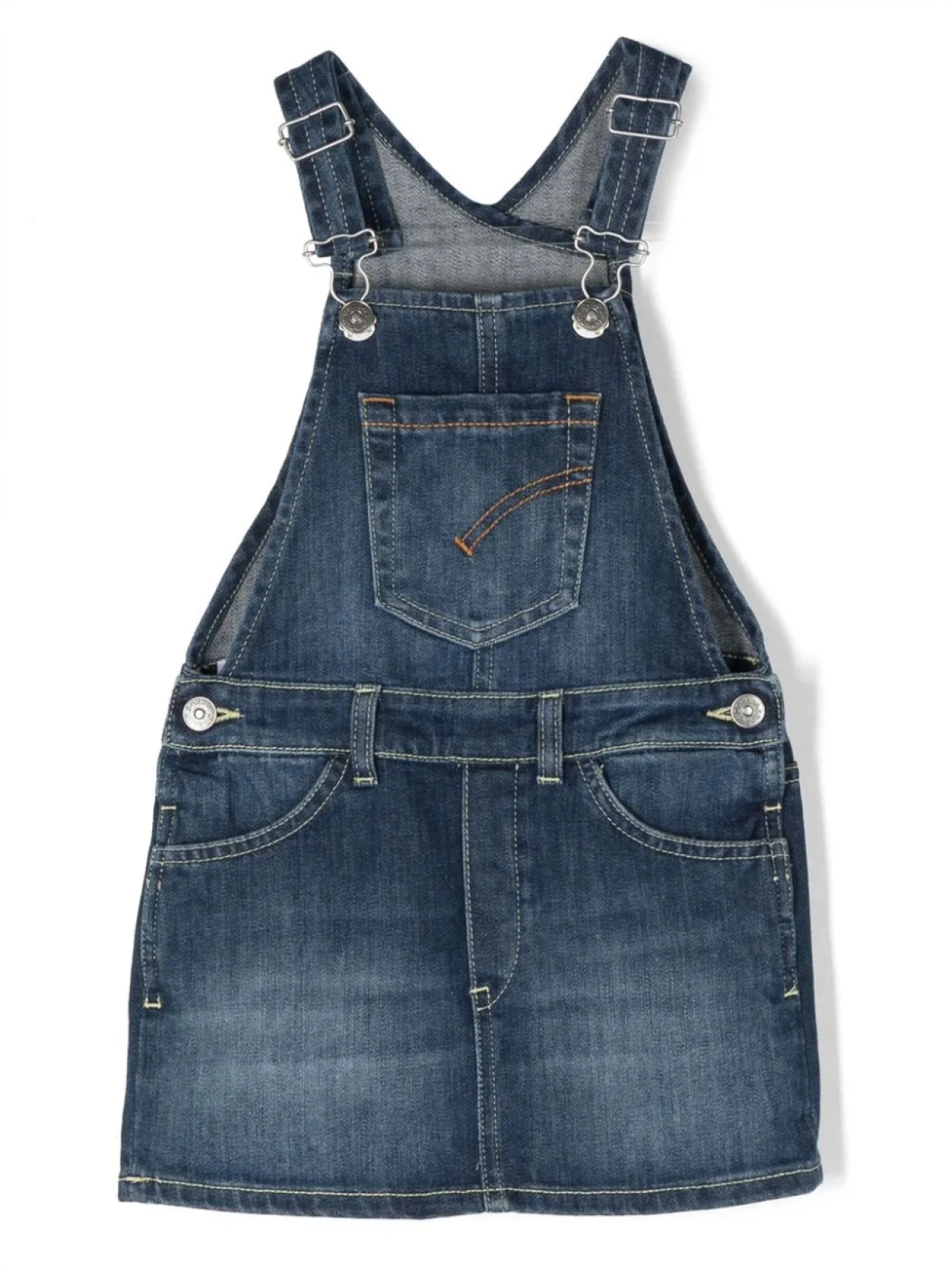 Джинсовое платье с нашивкой-логотипом DONDUP KIDS, синий
Джинсовое платье с нашивкой-логотипом DONDUP KIDS, синий