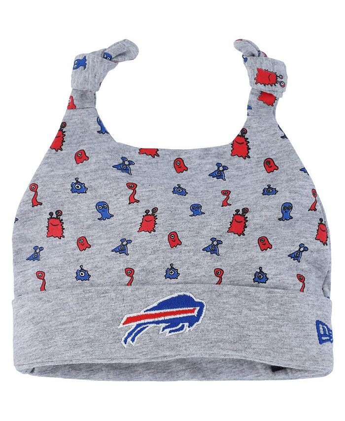 Вязаная шапка с манжетами и манжетами для новорожденных Хизер Серый Буффало Биллс New Era, серый 
Вязаная шапка с манжетами и манжетами для новорожденных Хизер Серый Буффало Биллс New Era, серый