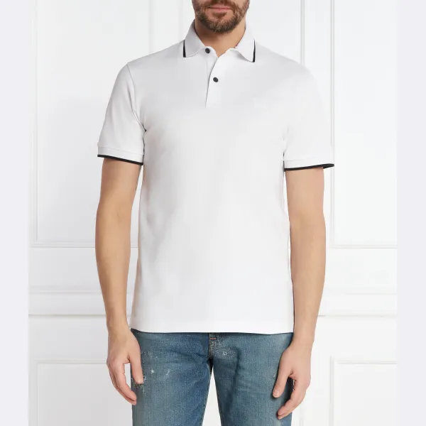 Рубашка-Поло приталенного кроя досада Boss, белый
Рубашка-Поло приталенного кроя досада Boss, белый