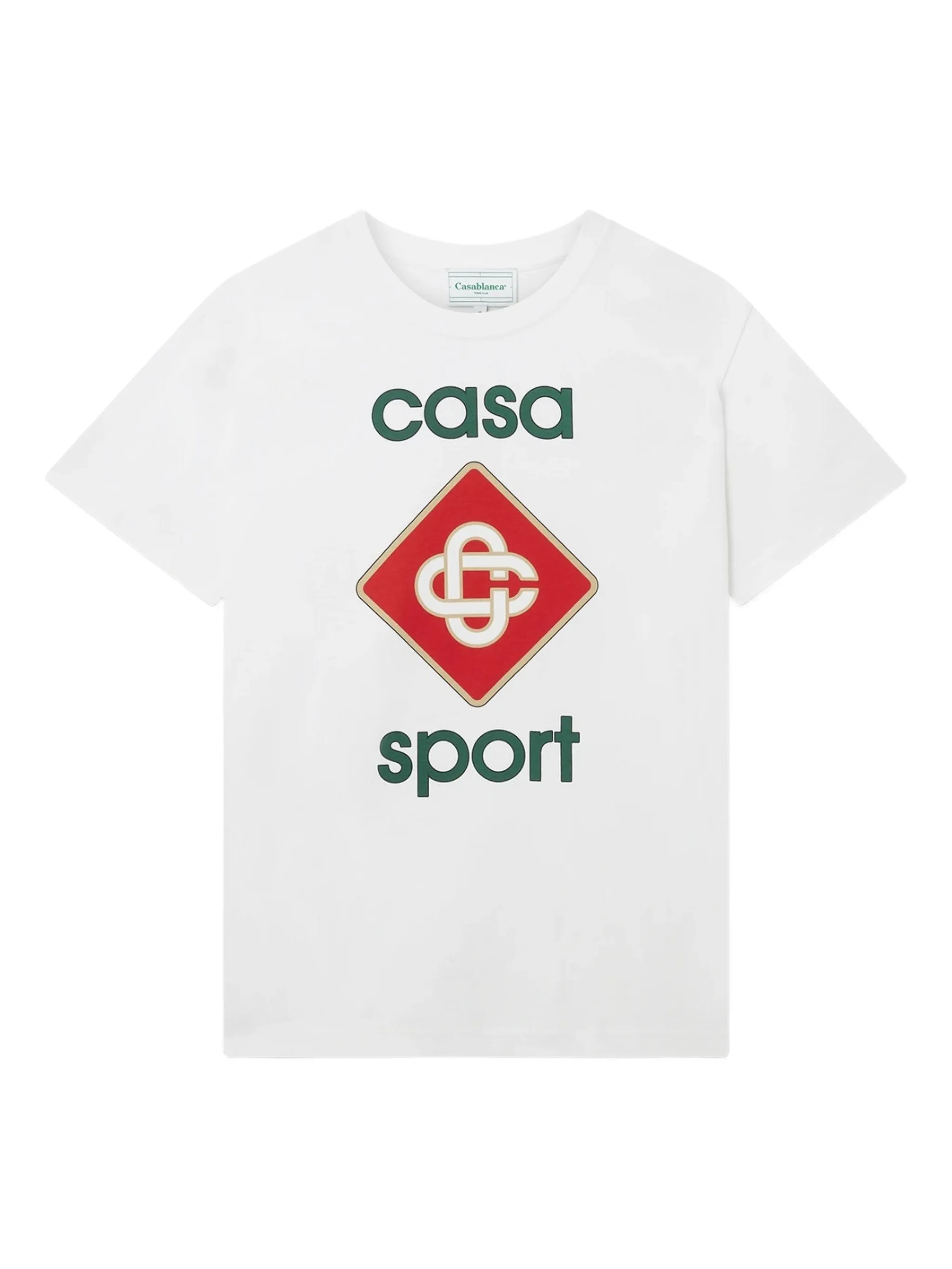 Футболка Casa Sport с монограммой Casablanca, белый
Футболка Casa Sport с монограммой Casablanca, белый