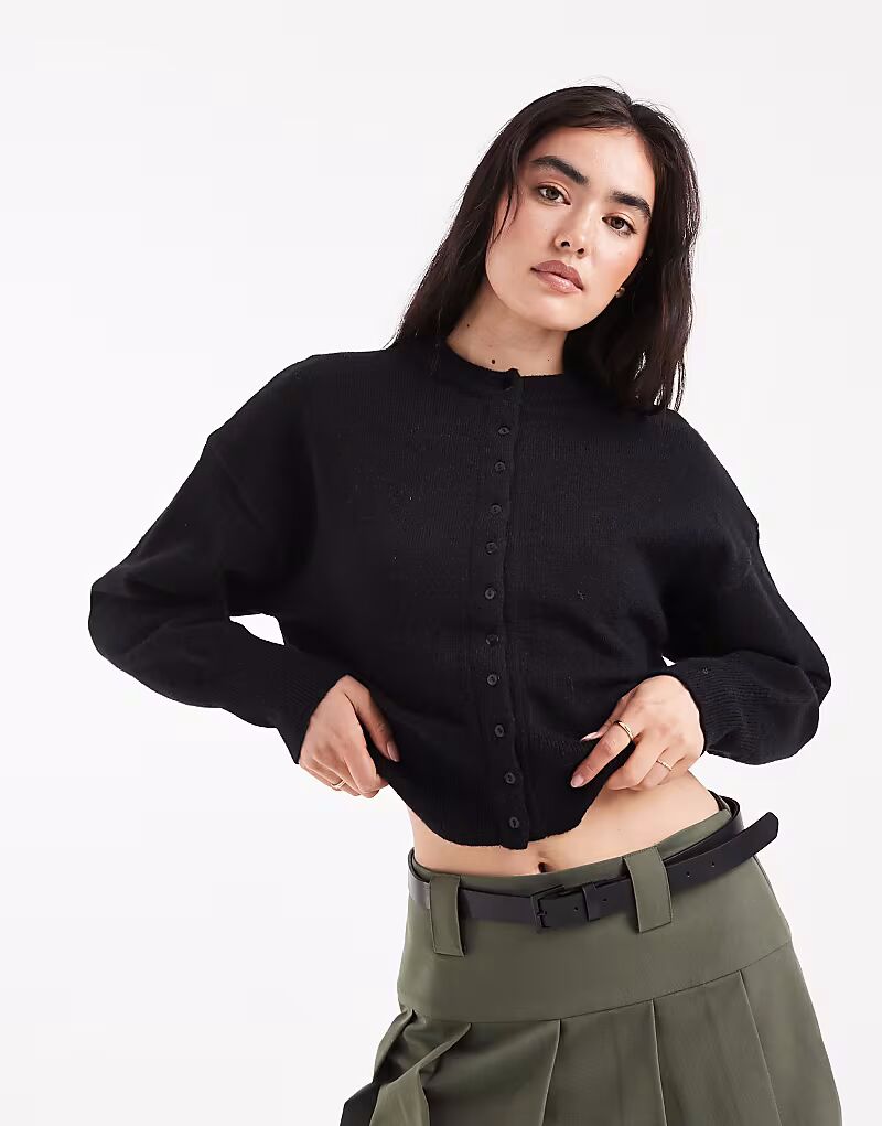 Приталенный кардиган Daisy Street черного цвета
Приталенный кардиган Daisy Street черного цвета