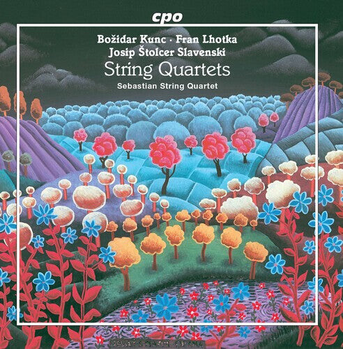 CD диск Kunc / Sebastian String Quartet: Works for String Quartet
CD диск Kunc / Sebastian String Quartet: Works for String Quartet