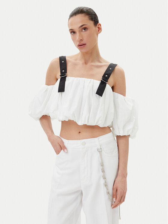 Топ regular fit 105176 A2LD Pinko, белый
Топ regular fit 105176 A2LD Pinko, белый