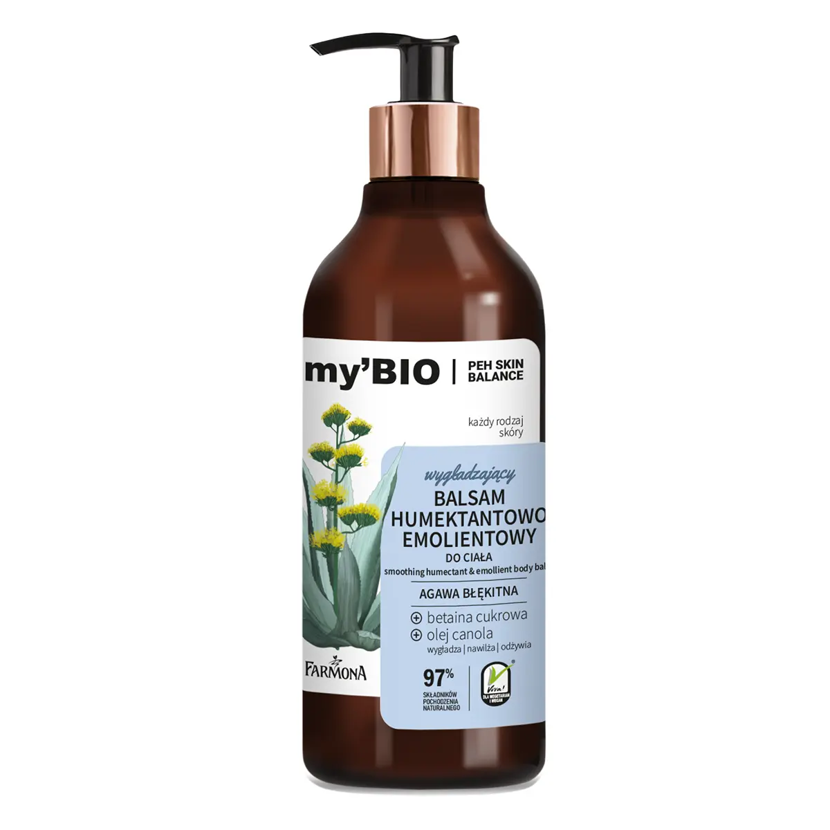 Разглаживающий увлажняюще-смягчающий лосьон для тела My'Bio, 400 мл 
Разглаживающий увлажняюще-смягчающий лосьон для тела My'Bio, 400 мл