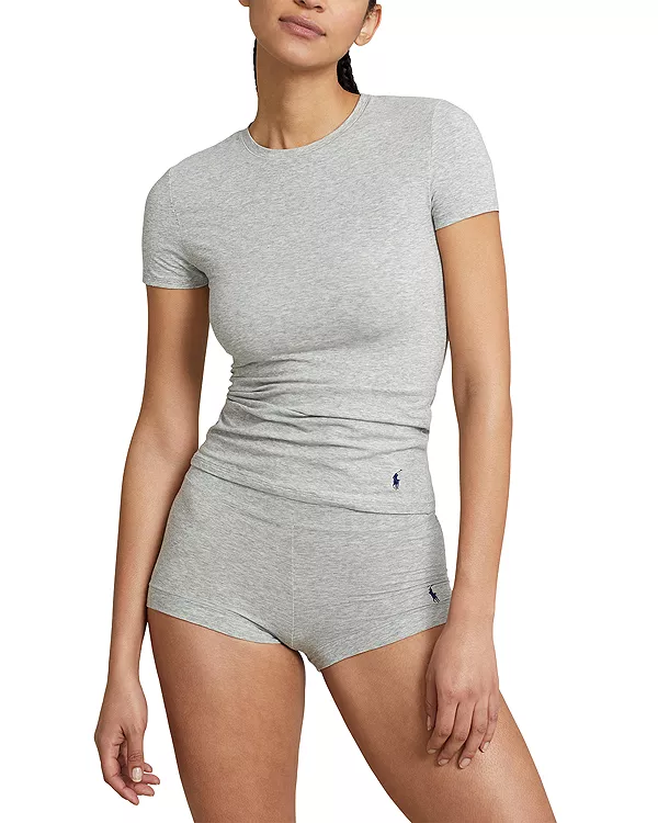 Футболка с круглым вырезом Polo Ralph Lauren, серый
Футболка с круглым вырезом Polo Ralph Lauren, серый