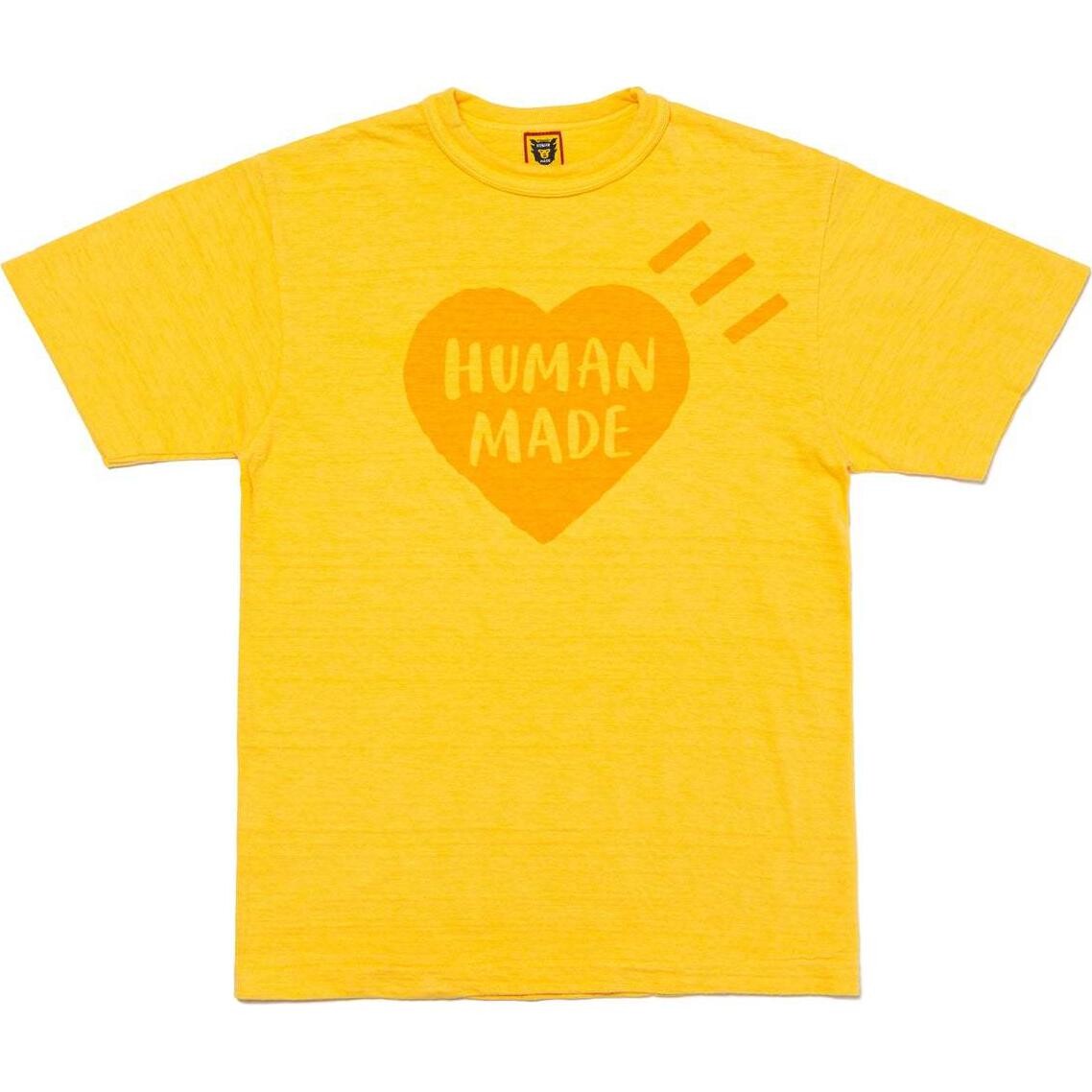 Футболка из хлопка с принтом «Сердце» Human Made, оранжевый 
Футболка из хлопка с принтом «Сердце» Human Made, оранжевый