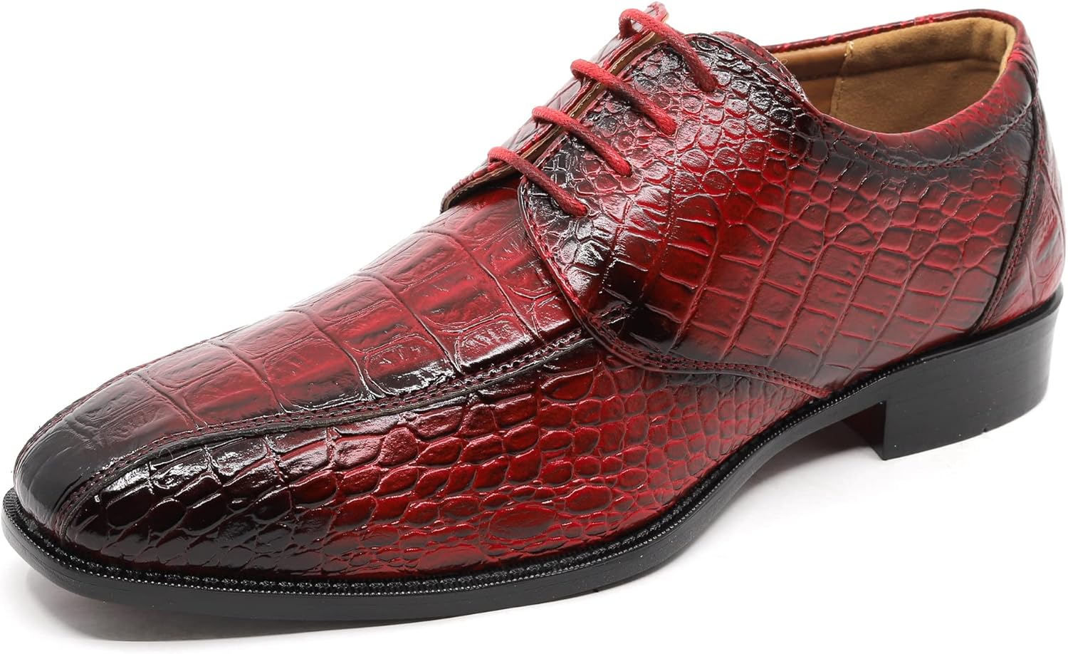 Мужские туфли оксфорды с шнуровкой и принтом крокодила Croco-03 Metrocharm, бордовый
Мужские туфли оксфорды с шнуровкой и принтом крокодила Croco-03 Metrocharm, бордовый