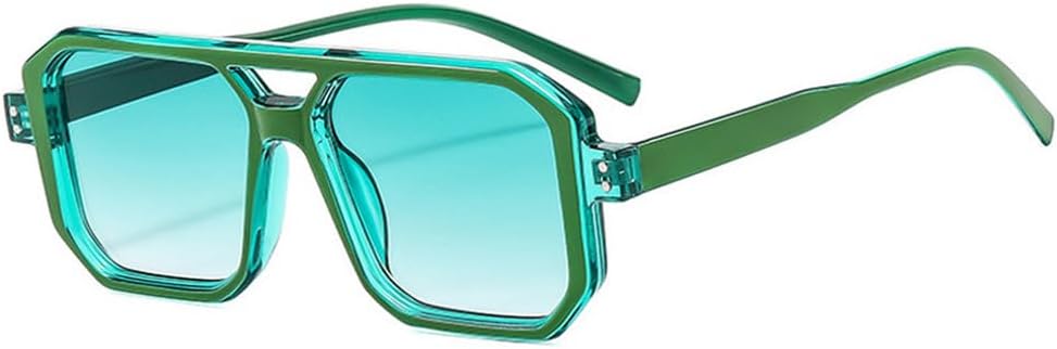 Солнцезащитные очки с защитой от УФ-излучения UV400 - двойная перемычка, градиентная окраска, подходят для женщин и мужчин, для бега и занятий спортом на открытом воздухе UYPTK, Green-green
Солнцезащитные очки с защитой от УФ-излучения UV400 - двойная перемычка, градиентная окраска, подходят для женщин и мужчин, для бега и занятий спортом на открытом воздухе UYPTK, Green-green