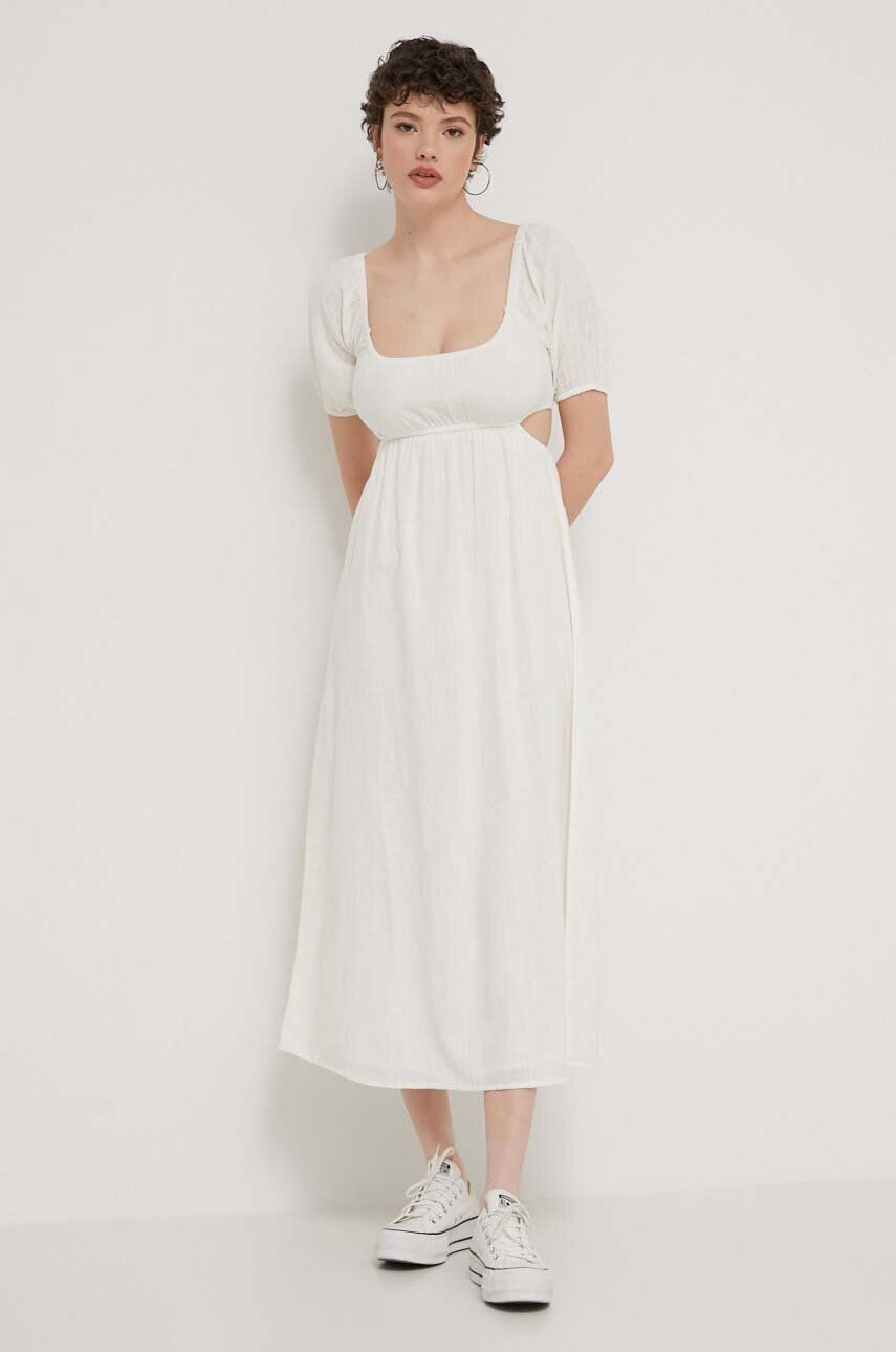 Хлопковое платье Billabong, бежевый
Хлопковое платье Billabong, бежевый