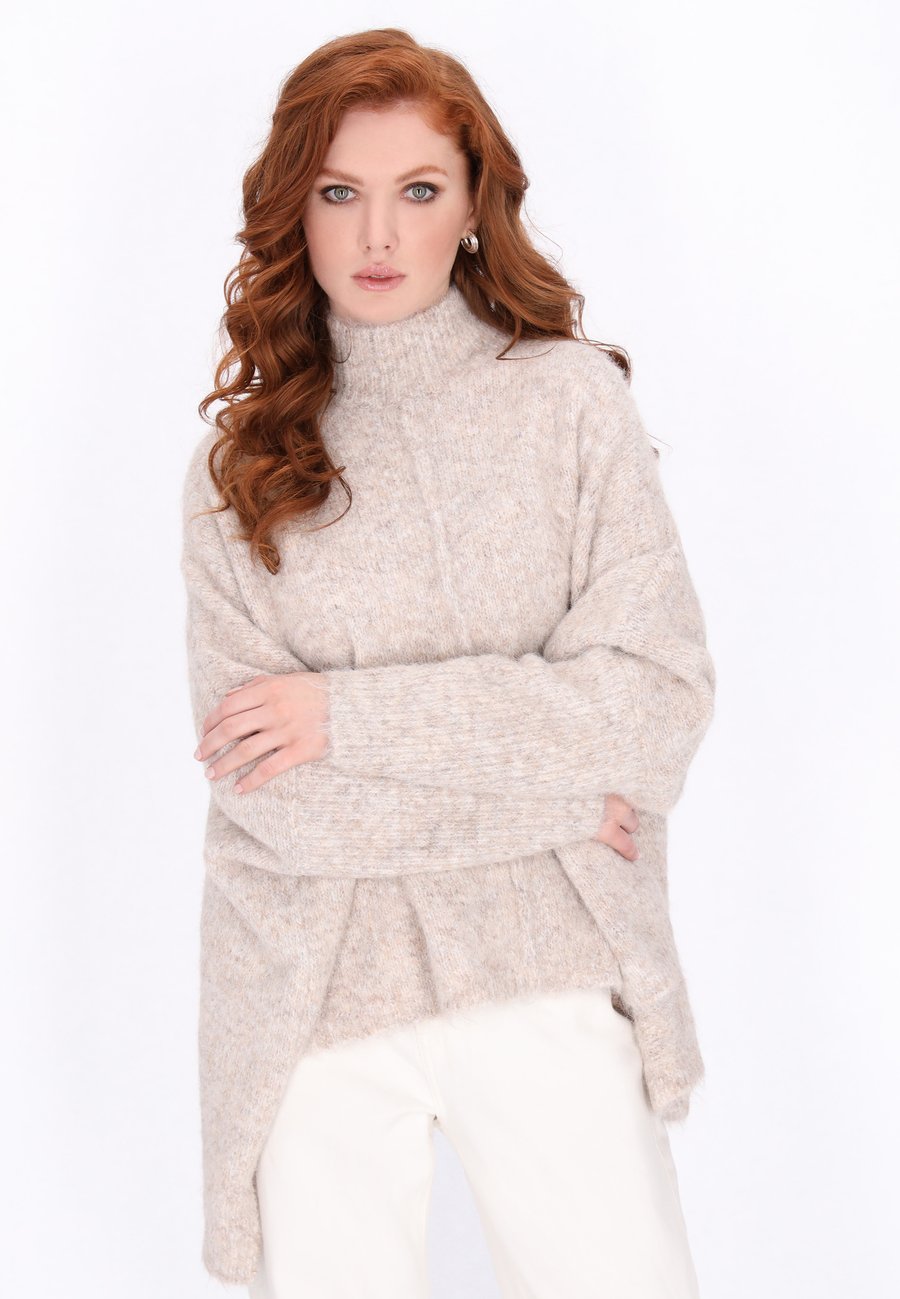 Джемпер DreiMaster Jumper, Beige Melange/Mottled Beige
Джемпер DreiMaster Jumper, Beige Melange/Mottled Beige