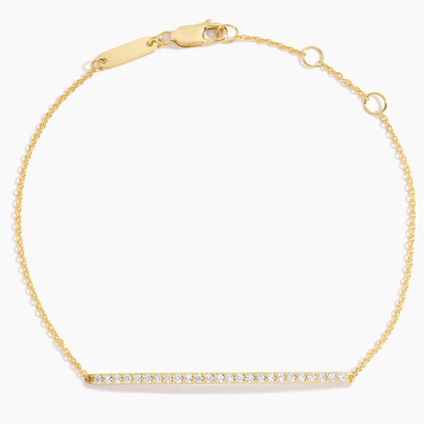 Браслет с бриллиантовым паве (1/4 карата по два раза) Brilliant Earth
Браслет с бриллиантовым паве (1/4 карата по два раза) Brilliant Earth