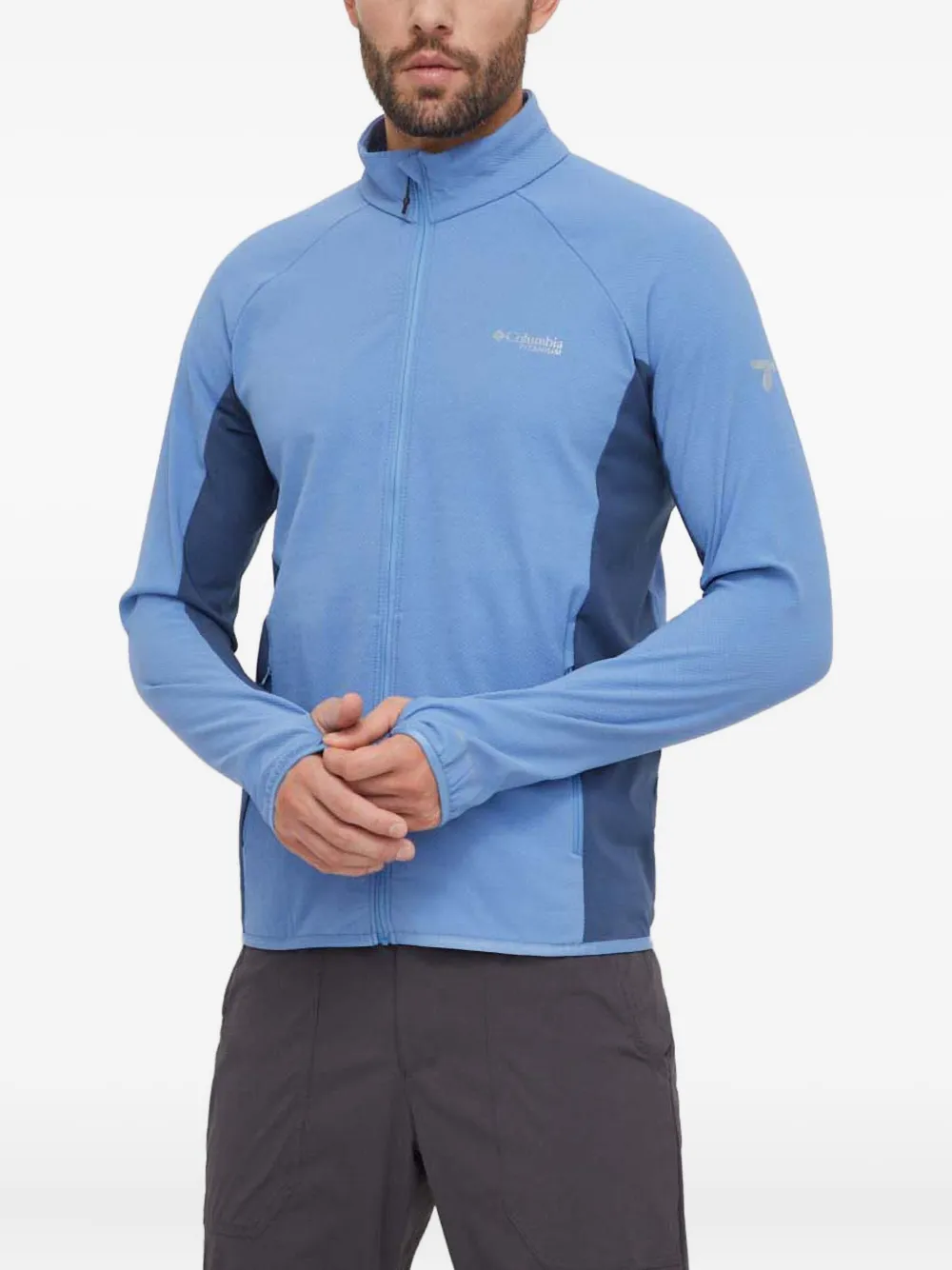 Толстовка на молнии с контрастными вставками Columbia, синий
Толстовка на молнии с контрастными вставками Columbia, синий