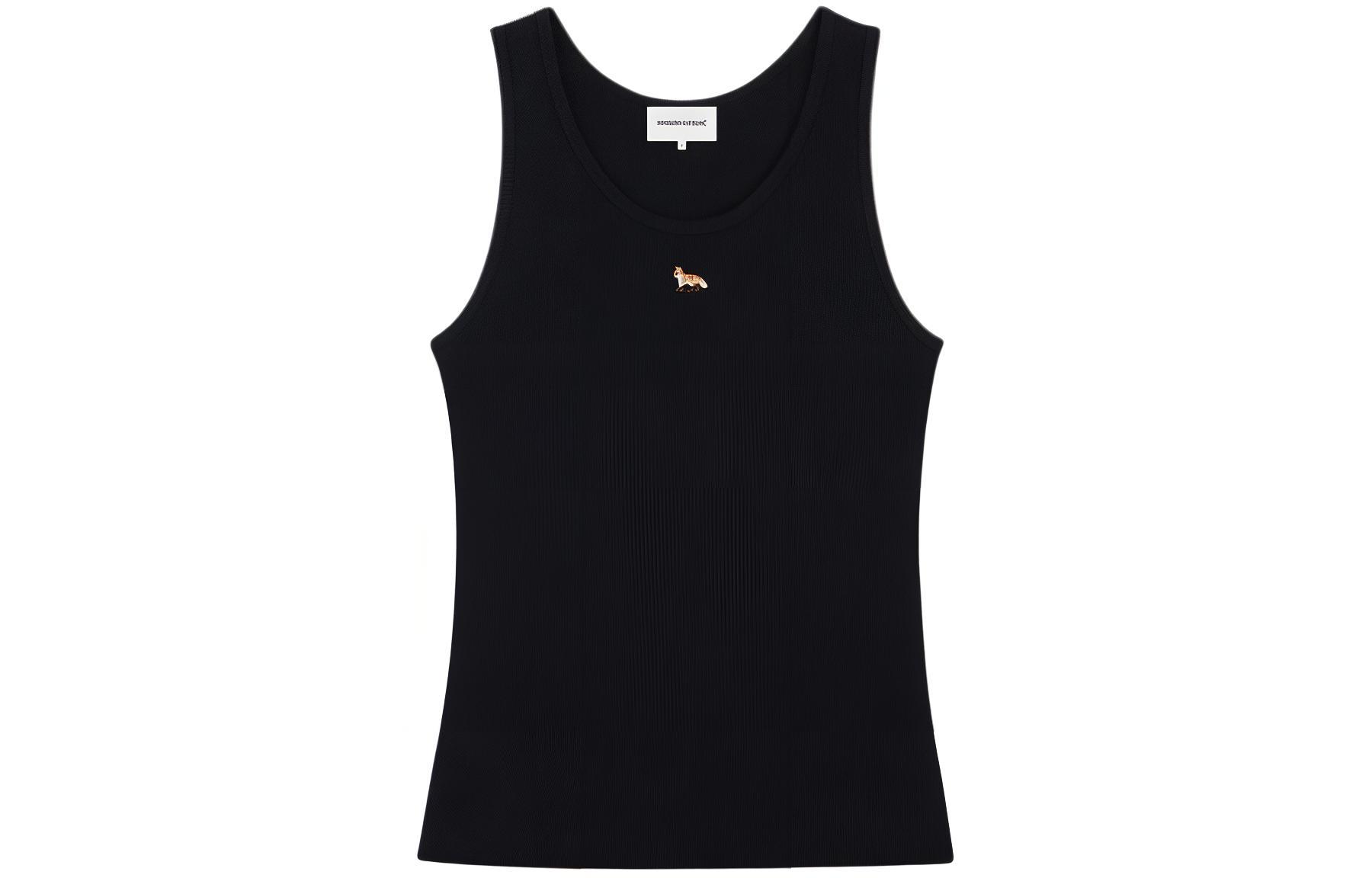 Мае Kitsuné майка-безрукавка с логотипом Fox Maison Kitsune, черный
Мае Kitsuné майка-безрукавка с логотипом Fox Maison Kitsune, черный