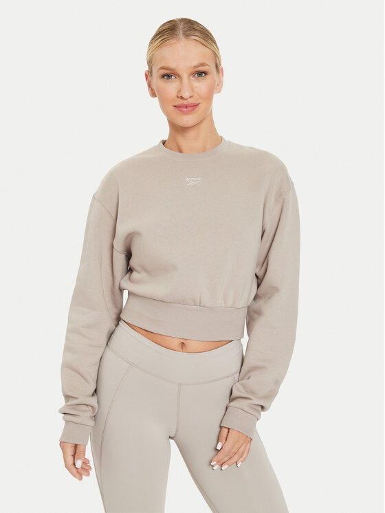 Свитшот regular fit Fleece Coverup 100076068 Reebok, коричневый
Свитшот regular fit Fleece Coverup 100076068 Reebok, коричневый