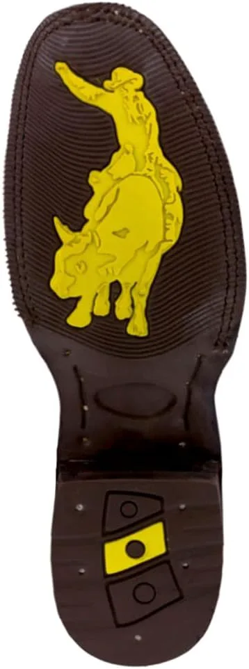 Мужские коричневые кожаные ковбойские сапоги вестерн с носком для родео с седлом Texas Legacy, коричневый
Мужские коричневые кожаные ковбойские сапоги вестерн с носком для родео с седлом Texas Legacy, коричневый