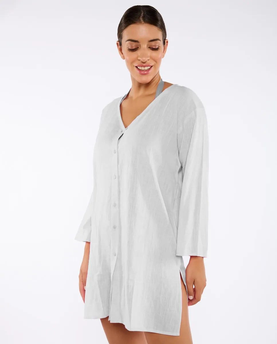 Пляжное платье-рубашка SOFIA Onades, белый
Пляжное платье-рубашка SOFIA Onades, белый