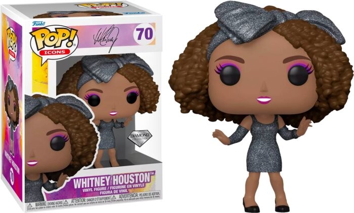 Funko POP Whitney 70 Whitney Houston с бриллиантами, специальная серия Funko POP!
Funko POP Whitney 70 Whitney Houston с бриллиантами, специальная серия Funko POP!
