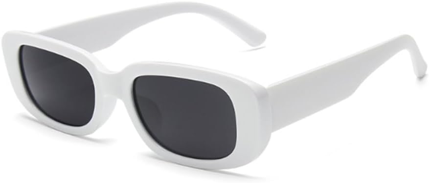 Солнцезащитные очки в тонкой прямоугольной оправе для женщин и мужчин, разноцветные, с защитой от солнца, для вождения и отдыха на открытом воздухе Weloveushop, Solid White Gray Flakes
Солнцезащитные очки в тонкой прямоугольной оправе для женщин и мужчин, разноцветные, с защитой от солнца, для вождения и отдыха на открытом воздухе Weloveushop, Solid White Gray Flakes