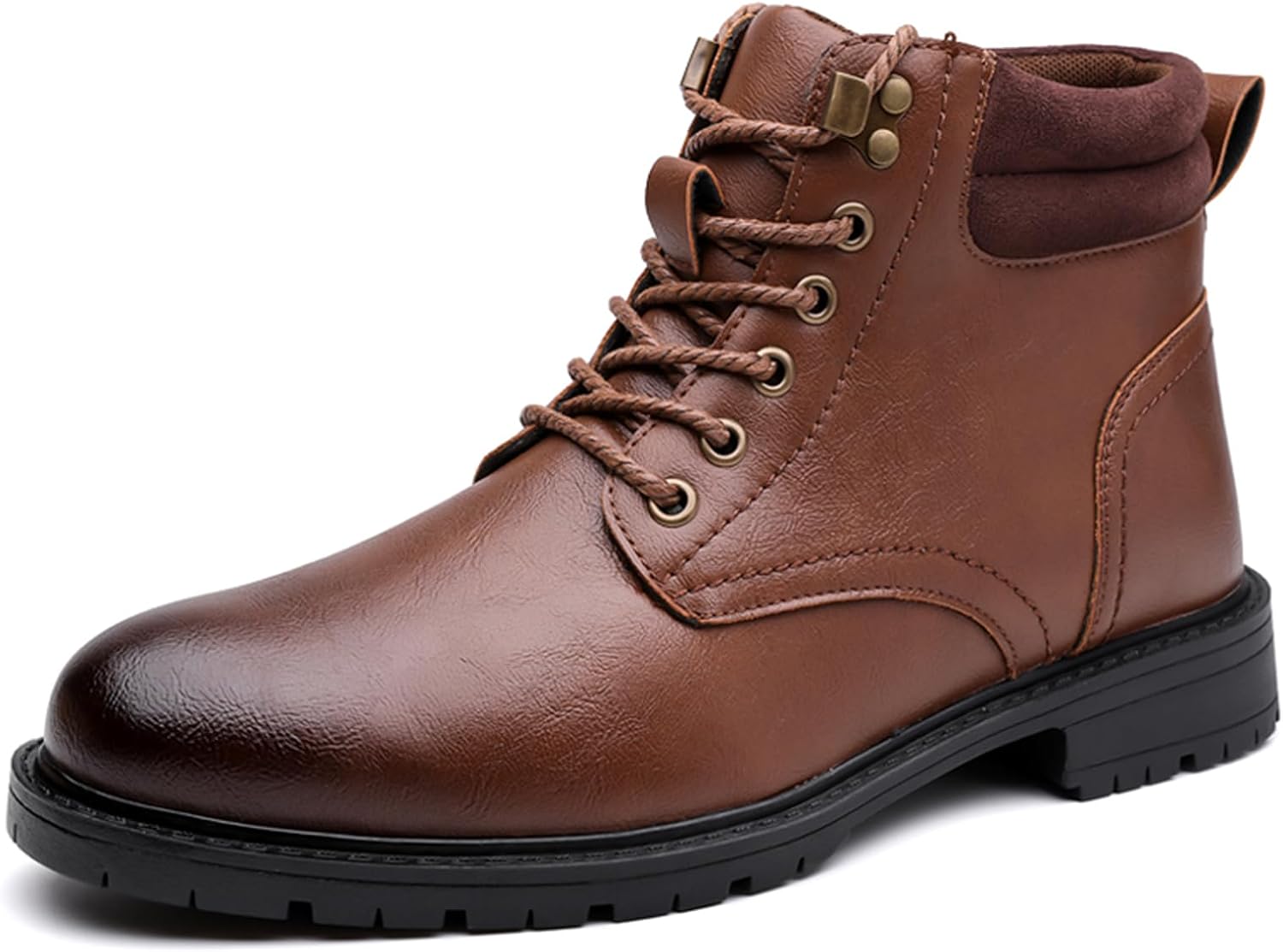 Мужские оксфорды из кожи - стильные повседневные ботинки с шнуровкой и средней посадкой, челси-чукка, рабочая обувь для мужчин Abborora, светло-коричневый
Мужские оксфорды из кожи - стильные повседневные ботинки с шнуровкой и средней посадкой, челси-чукка, рабочая обувь для мужчин Abborora, светло-коричневый