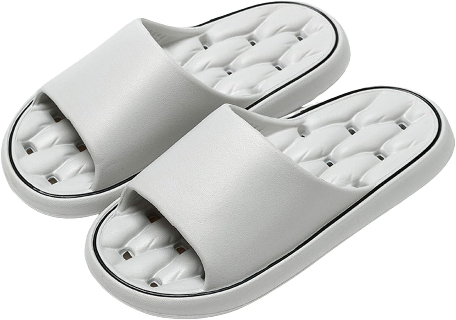 Тапочки Cloud для женщин и мужчин, нескользящие, легкие, с мягкой подошвой, быстросохнущие, домашние тапочки Generic, серый
Тапочки Cloud для женщин и мужчин, нескользящие, легкие, с мягкой подошвой, быстросохнущие, домашние тапочки Generic, серый