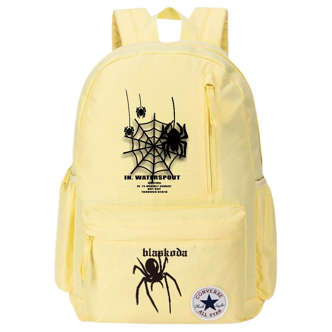 Converse Полиэстеровый рюкзак унисекс яично-желтый, Spider Print
Converse Полиэстеровый рюкзак унисекс яично-желтый, Spider Print