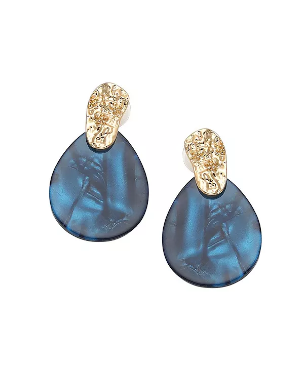 Женские мраморные серьги-капли Sohi, blue
Женские мраморные серьги-капли Sohi, blue