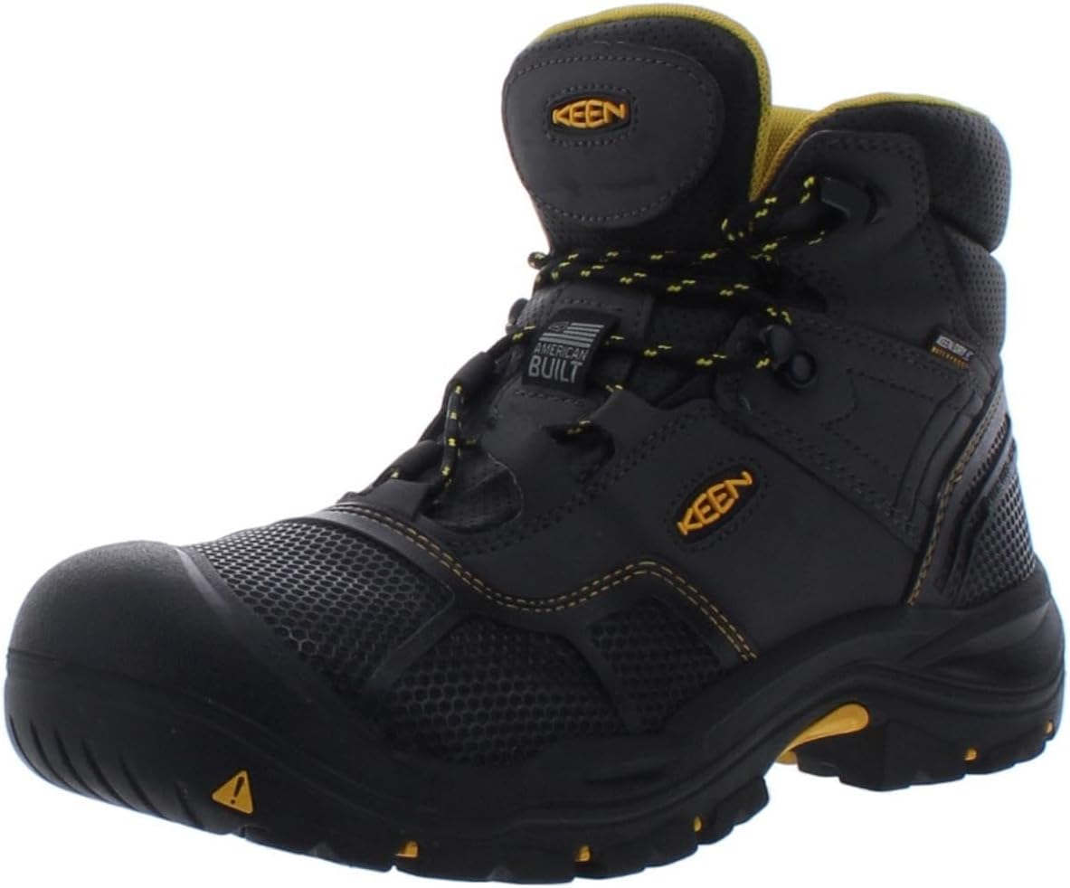 Мужские рабочие ботинки KEEN Utility Logandale со стальным носком, водонепроницаемые, средней высоты, черный
Мужские рабочие ботинки KEEN Utility Logandale со стальным носком, водонепроницаемые, средней высоты, черный
