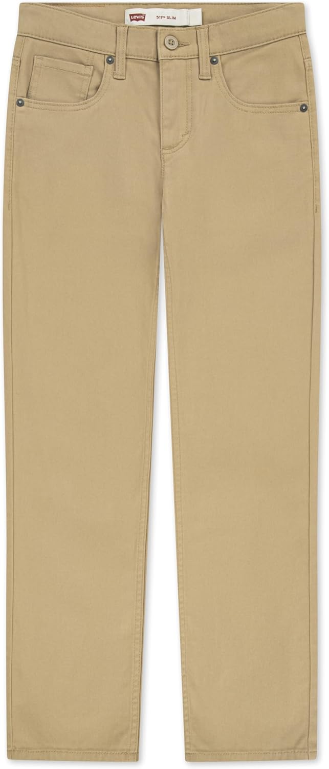 Узкие тканые брюки Levi's Boys 511, British Khaki
Узкие тканые брюки Levi's Boys 511, British Khaki