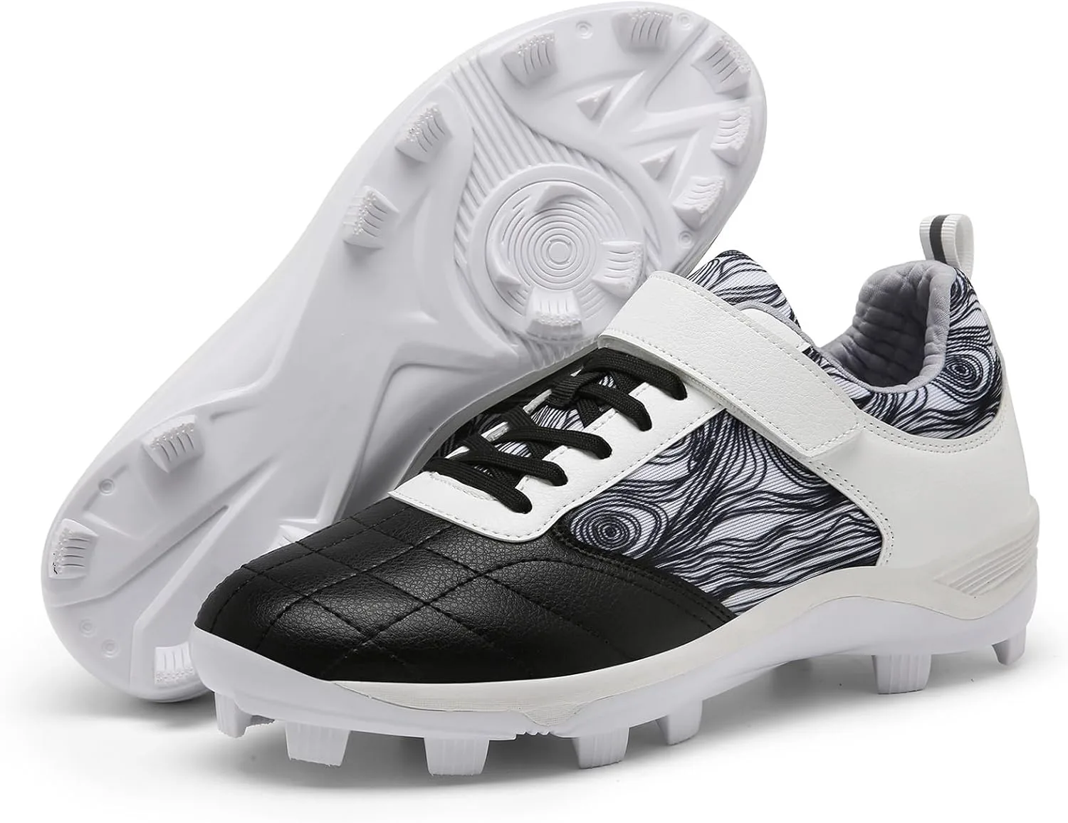 Бейсбольные кроссовки DHAEY для мужчин и женщин, износостойкие, дышащие, профессиональные, с 13 фиксированными противоскользящими шипами, удобные для молодежной тренировки по бейсболу (Цвет: бело-красный, Размер: 8 женский / 6,5 мужской), белый
Бейсбольные кроссовки DHAEY для мужчин и женщин, износостойкие, дышащие, профессиональные, с 13 фиксированными противоскользящими шипами, удобные для молодежной тренировки по бейсболу (Цвет: бело-красный, Размер: 8 женский / 6,5 мужской), белый