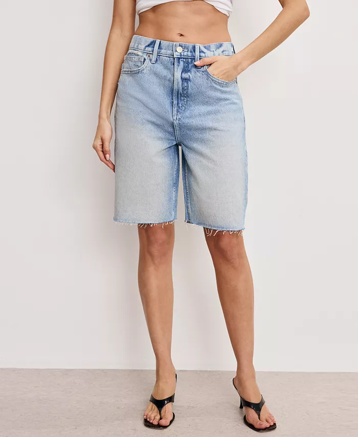 Женские шорты-бермуды из денима хорошего качества Good American, синий
Женские шорты-бермуды из денима хорошего качества Good American, синий