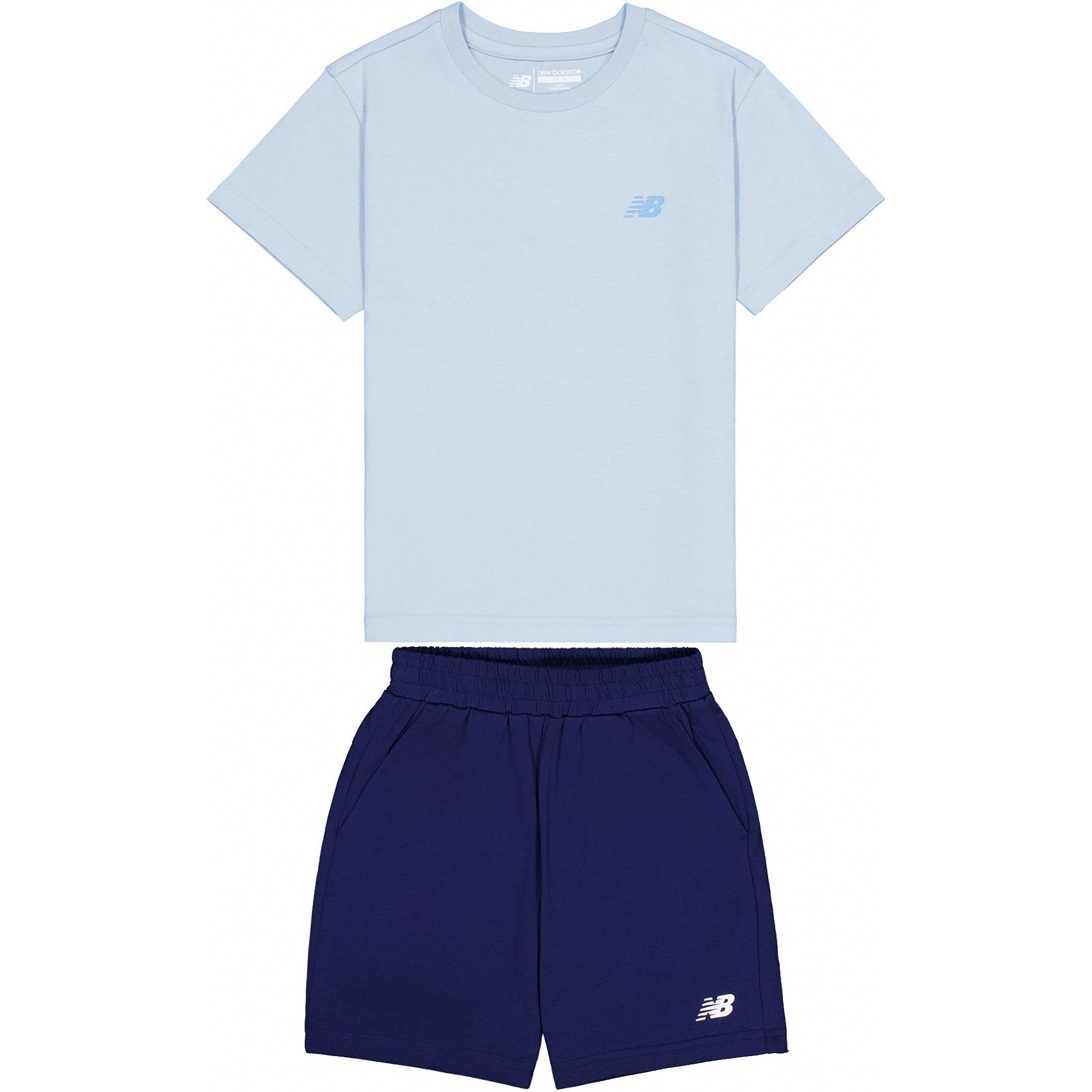Повседневный спортивный костюм для младших школьников New Balance, светло-синий/темно-синий
Повседневный спортивный костюм для младших школьников New Balance, светло-синий/темно-синий
