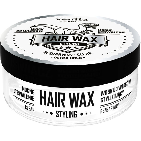 Воск для укладки волос, бесцветный, 75 г Venita Men
Воск для укладки волос, бесцветный, 75 г Venita Men