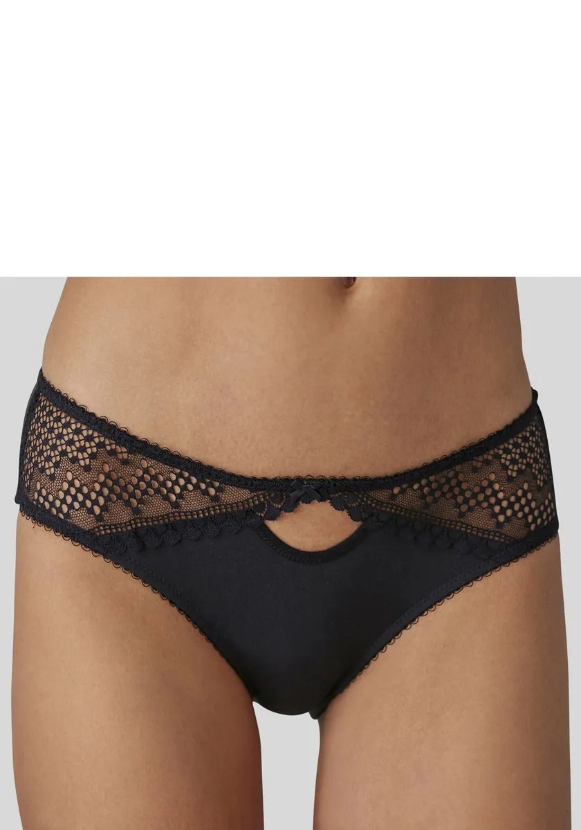 Трусики LASCANA из натурального хлопка, черный
Трусики LASCANA из натурального хлопка, черный