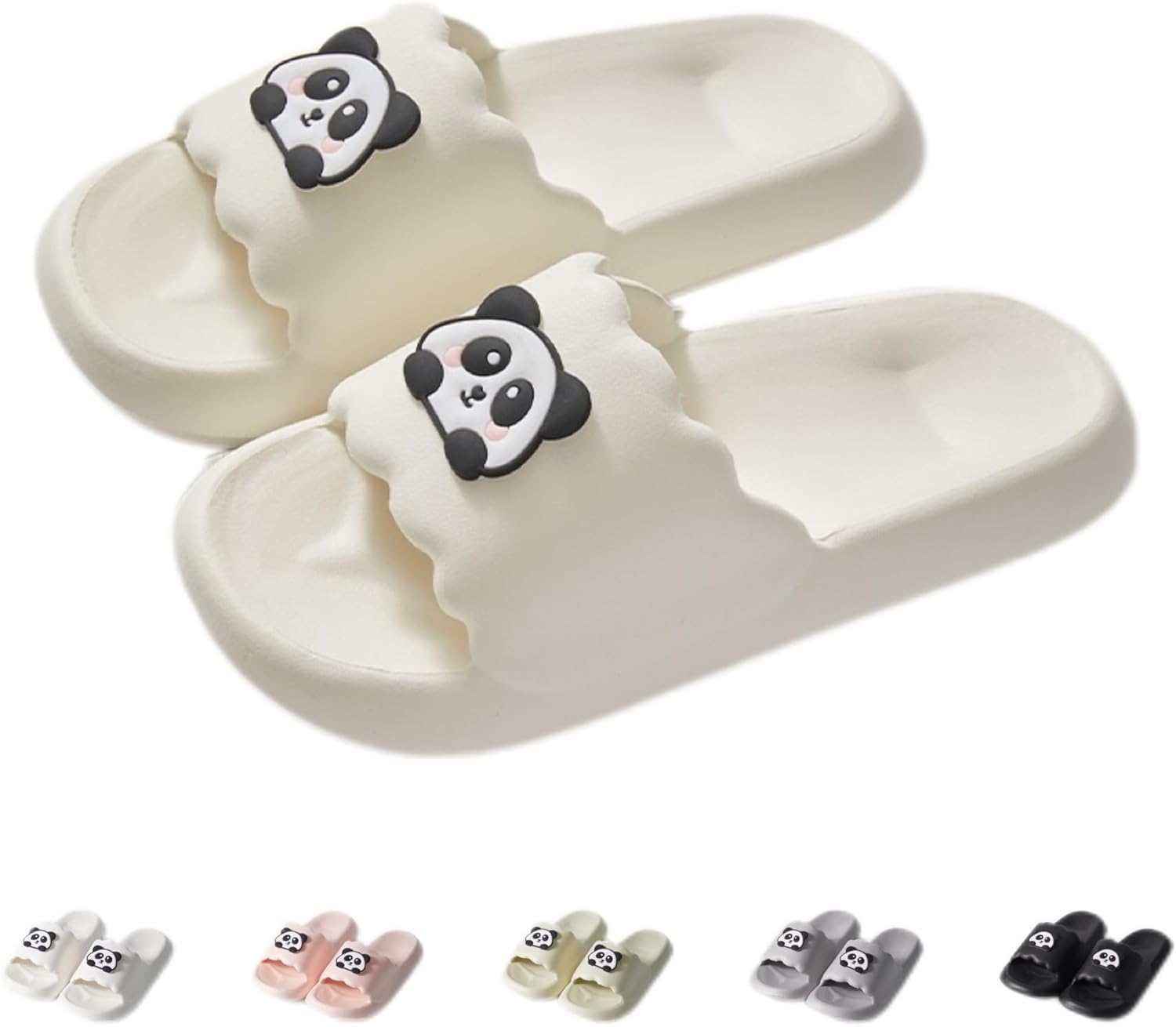 Тапочки NTRUEML Panda для ванной, милые мультяшные панды для мужчин и женщин, домашние тапочки, белый
Тапочки NTRUEML Panda для ванной, милые мультяшные панды для мужчин и женщин, домашние тапочки, белый