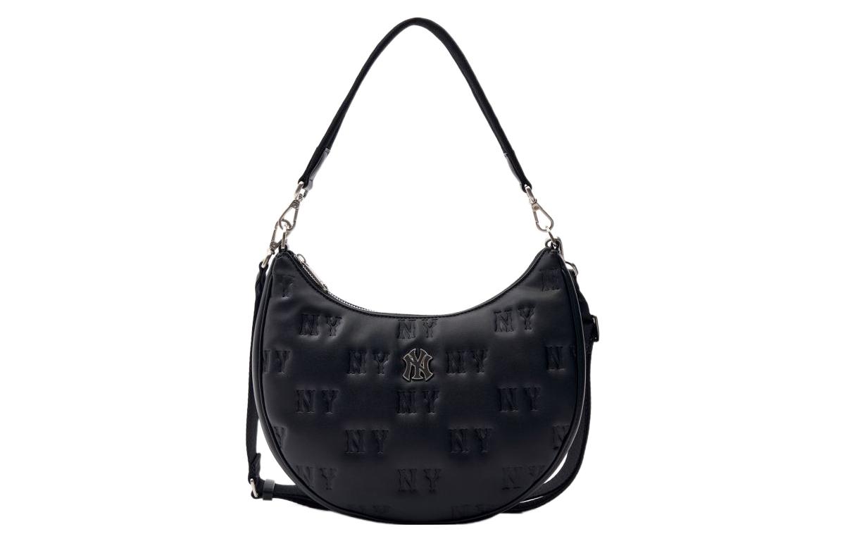 MLB Искусственная кожаная сумка через плечо, женская черная
MLB Искусственная кожаная сумка через плечо, женская черная